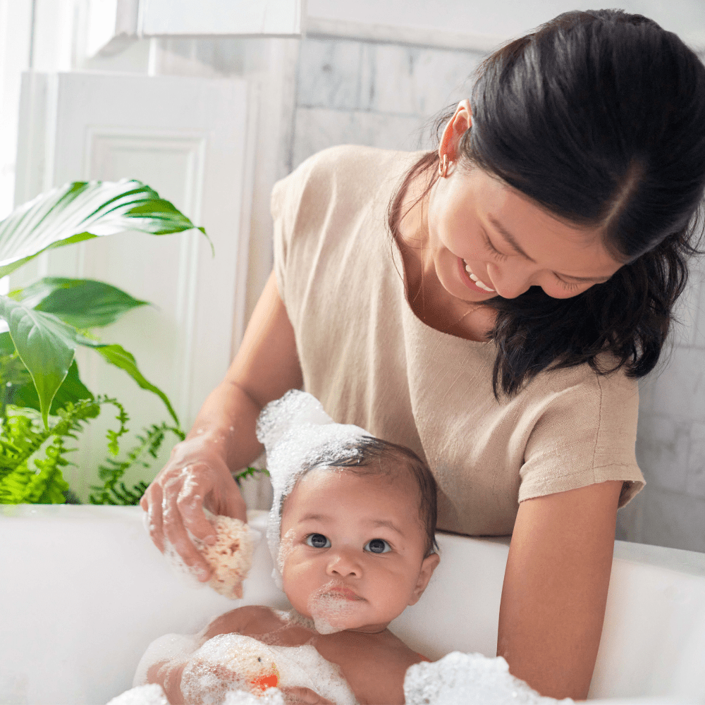 Baby bath best sale for sensitive skin