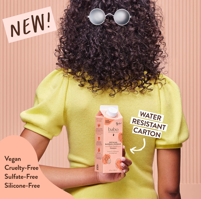 Babo Botanicals- Defining Baobab & rosehip- Vegan, cruelty free, sulfate free, silicone free