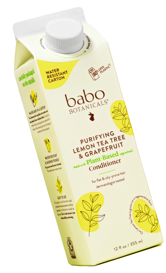 Babo Botanicals-Purifying Lemon Tea Tree & grapefruit Conditioner